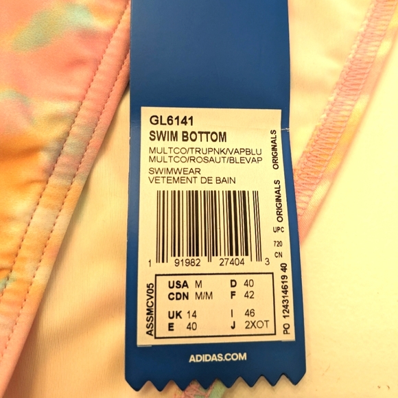 ADIDAS NWT Swim Bottoms - Picture 3 of 5